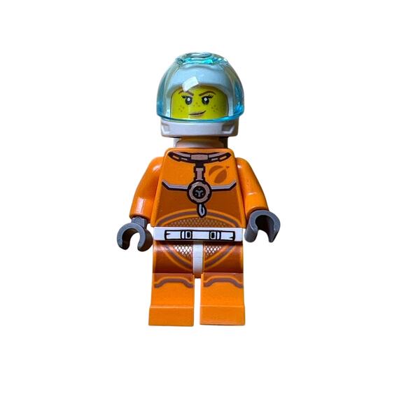 Minifigs 4, Astronaut, construction workers, Goldtooth - Picture 1 of 7